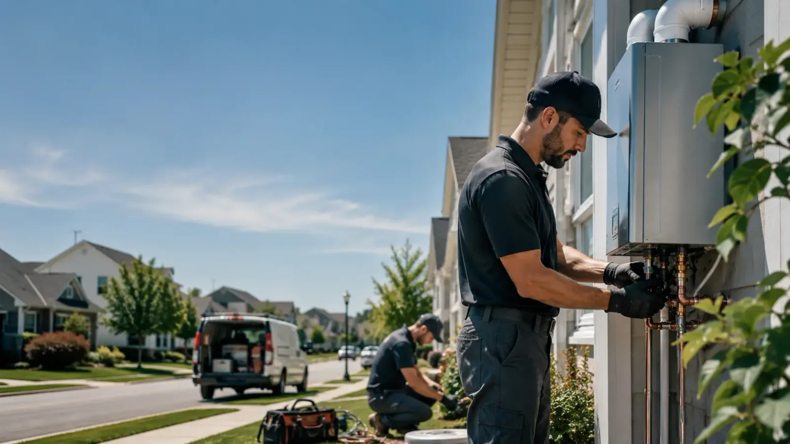 Tankless Water Heater Installation in Sunman, IN